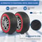Car Snow Sock Textile Tire Chains 2
