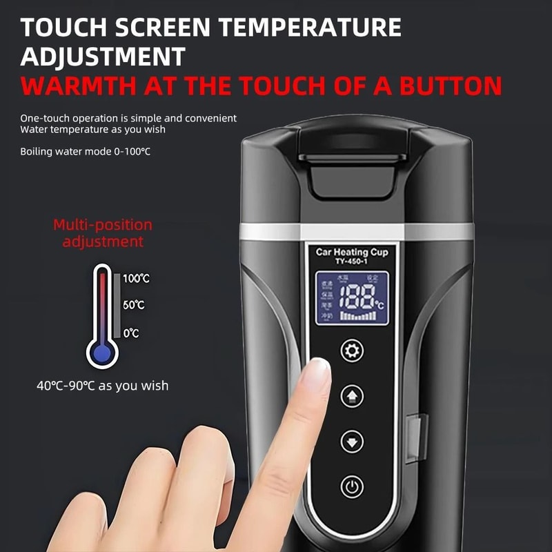 152 Oz Car Travel Electric Kettle 12V24V 2