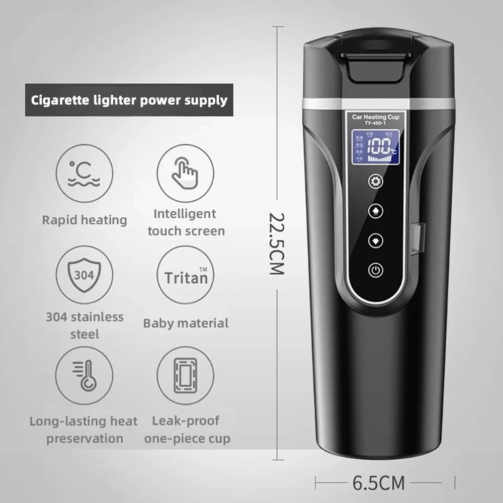 152 Oz Car Travel Electric Kettle 12V24V 4