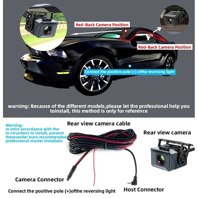 HD Rear View Camera 5