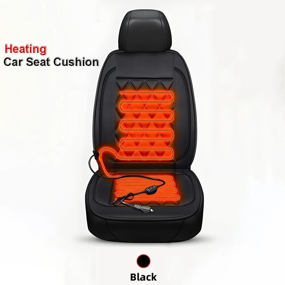 12V Winter Heating Car Seat Cover 0