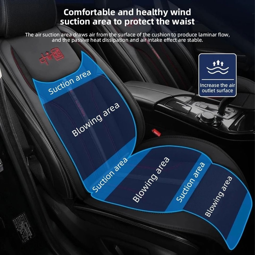 Cooling Massage Heating Car Seat Cushion 1