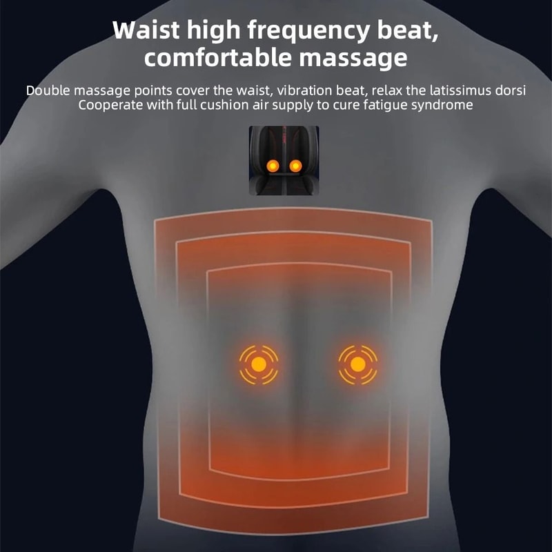 Cooling Massage Heating Car Seat Cushion 3