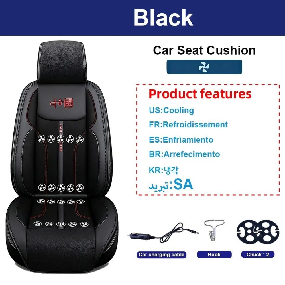 Cooling Massage Heating Car Seat Cushion 6