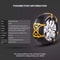 Universal Anti Slip Tire Traction Chains 5