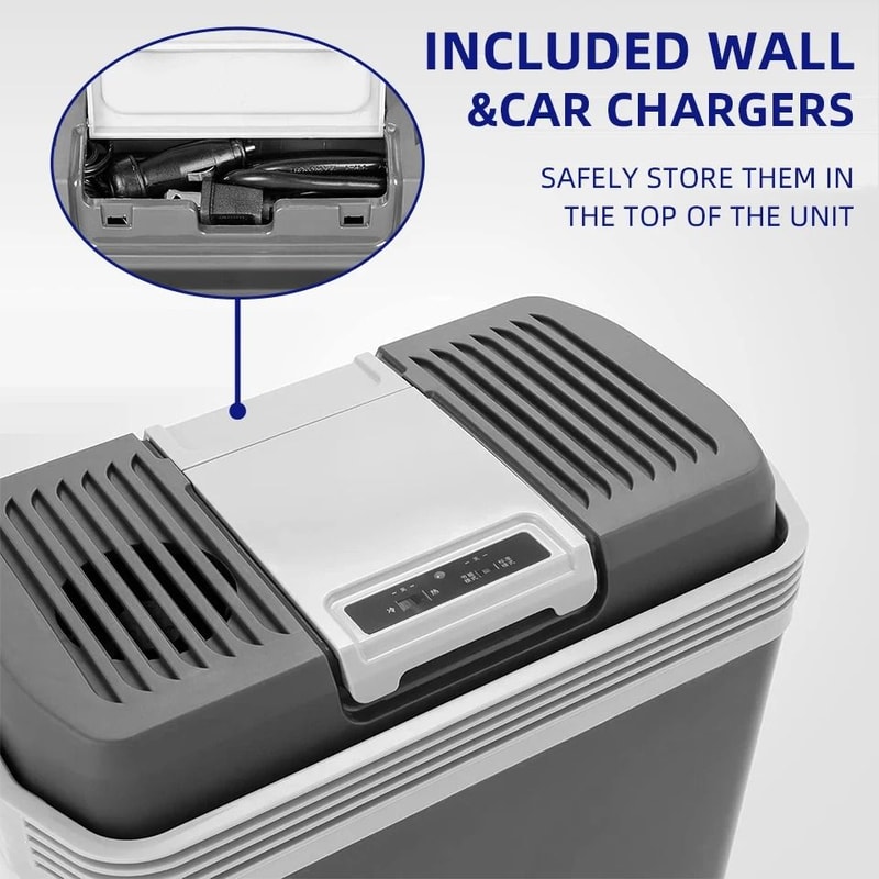 25L 845 Oz Car Refrigerator With Handle 4