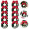 Miniature Festive Evergreen Wreaths 10 Pack 0