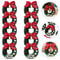 Miniature Festive Evergreen Wreaths 10 Pack 0