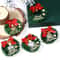 Miniature Festive Evergreen Wreaths 10 Pack 2