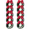 Miniature Festive Evergreen Wreaths 10 Pack 6