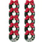 Miniature Festive Evergreen Wreaths 10 Pack 6