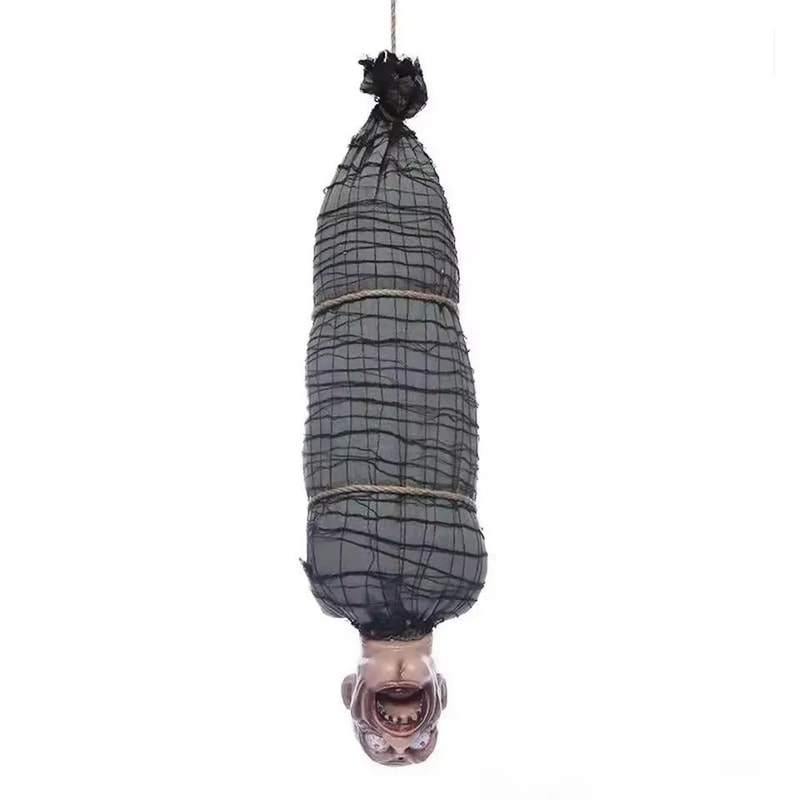 Animated Hanging Halloween Corpse 6