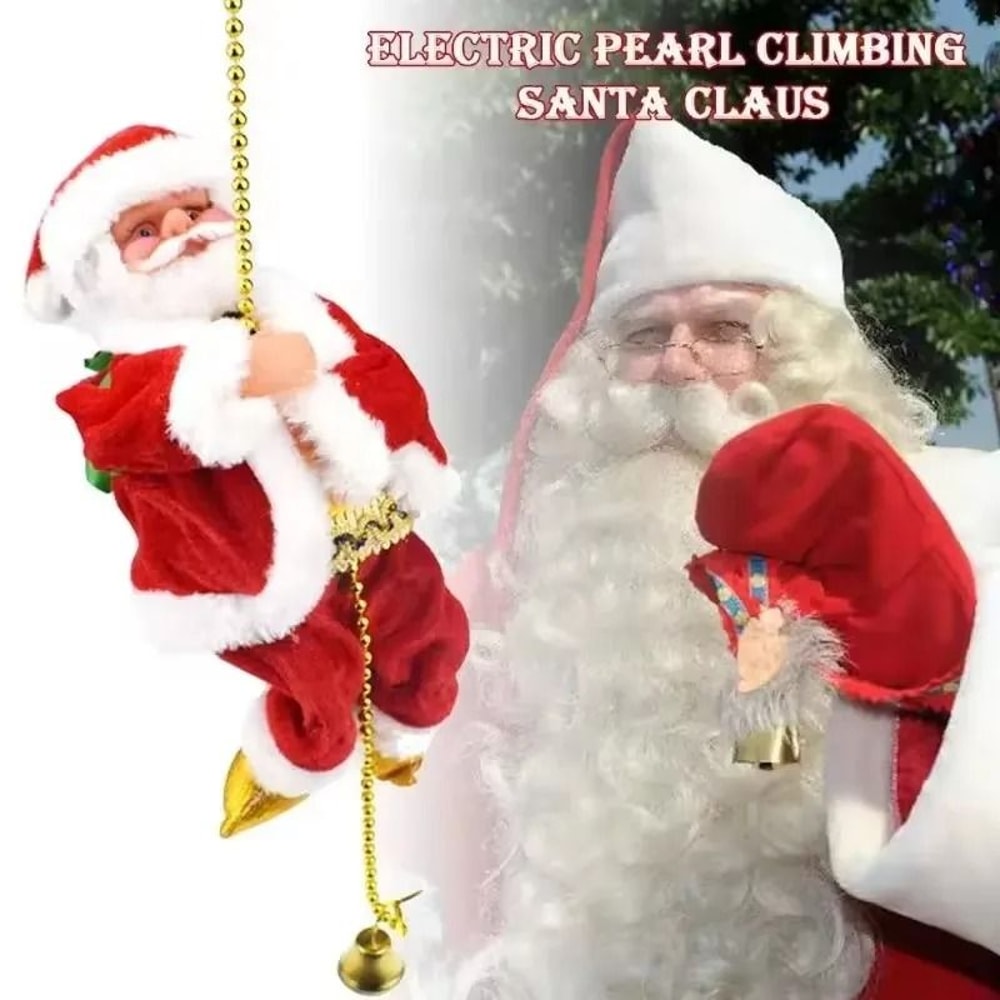 Electric Animated Climbing Santa Claus 1