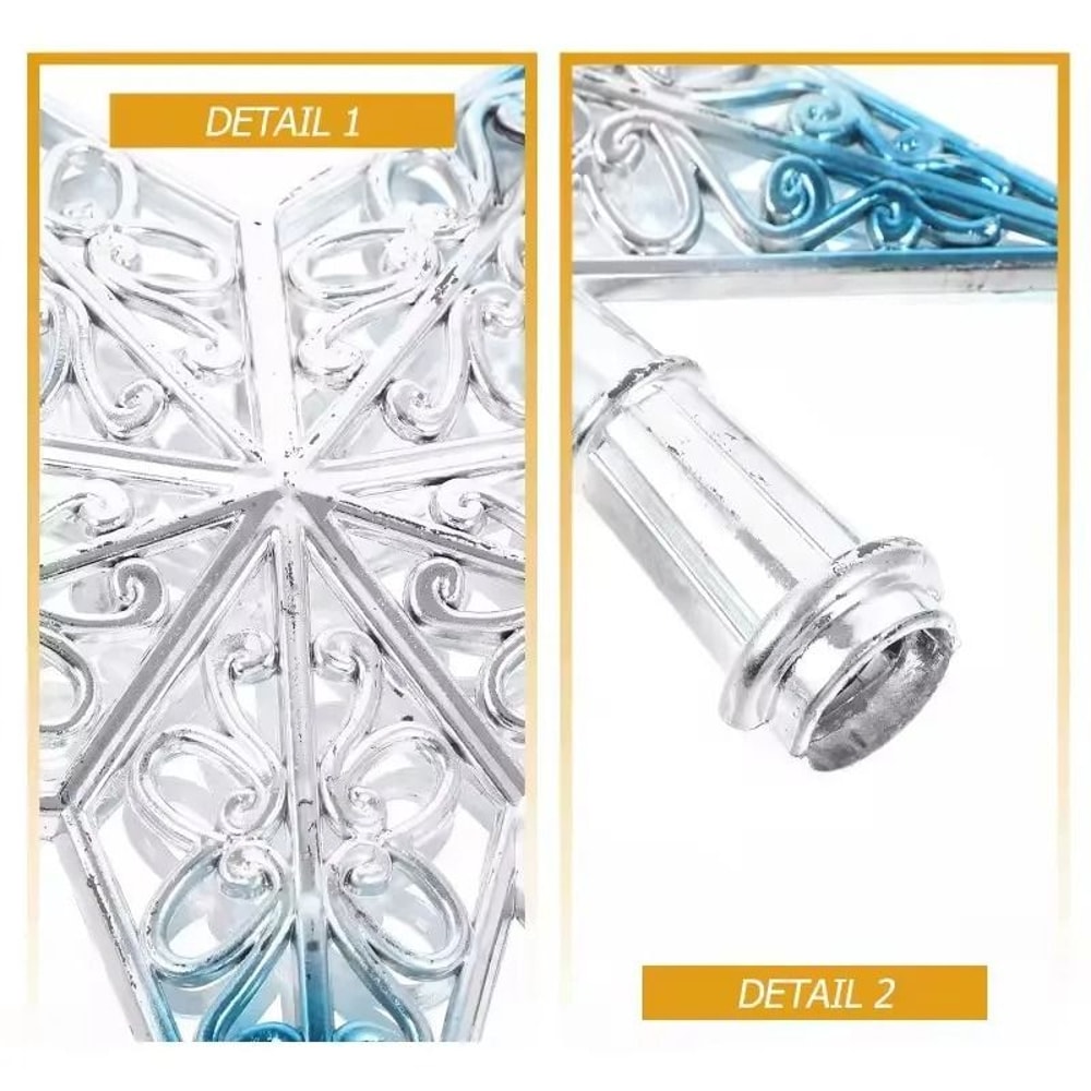 Glittering Christmas Tree Star Topper 5