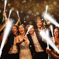 fiber optic led wedding wands