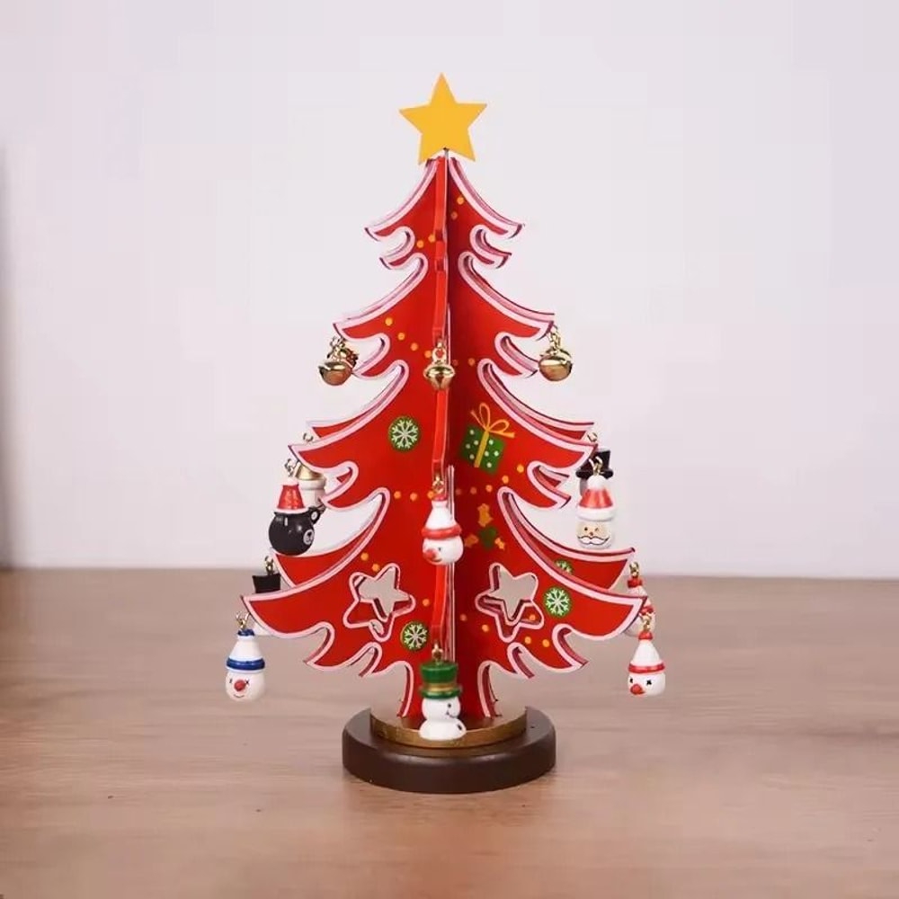 Creative DIY Wooden Christmas Tree 10