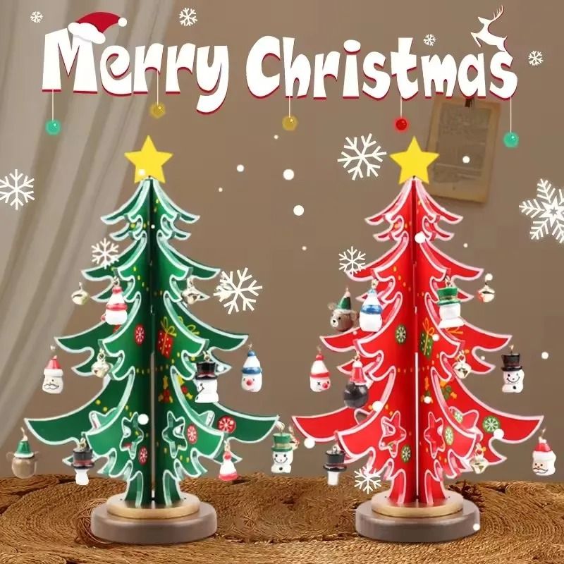 Creative DIY Wooden Christmas Tree 1