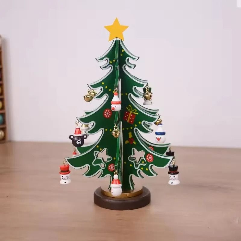 Creative DIY Wooden Christmas Tree 7