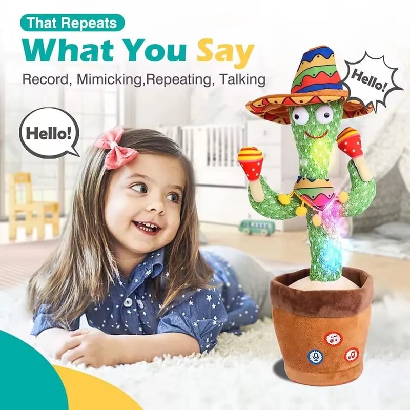 Talking And Dancing Cactus Toy 1