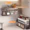Wall Mounted Stainless Steel Spice Rack 1