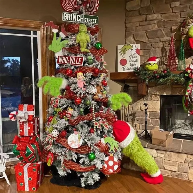 Plush Stuffed Christmas Tree Legs 3