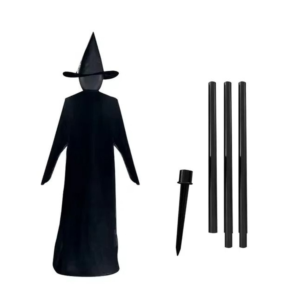 Voice Control Light Up Halloween Witch 6