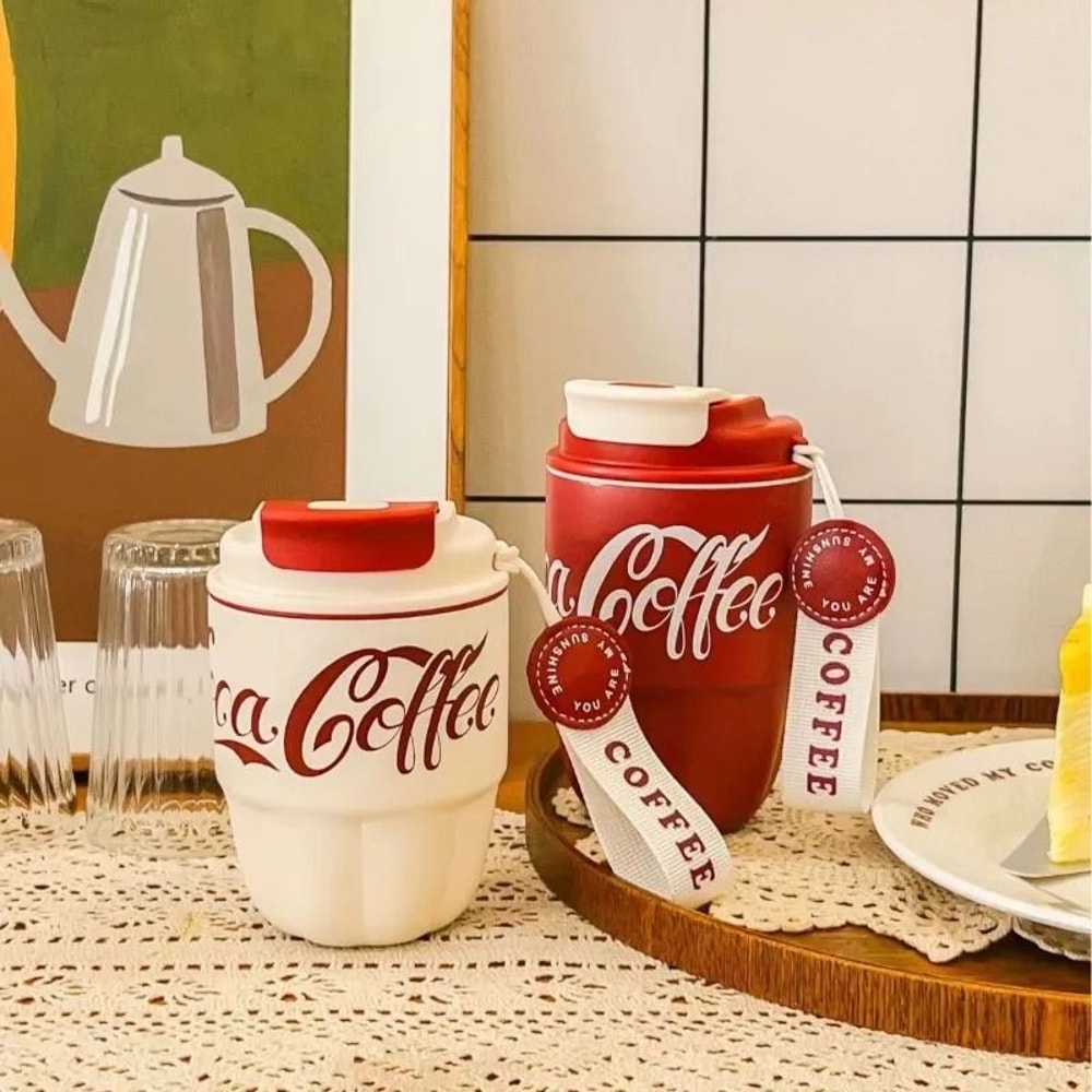 Coca Cola Style Stainless Steel Insulated Cup 2