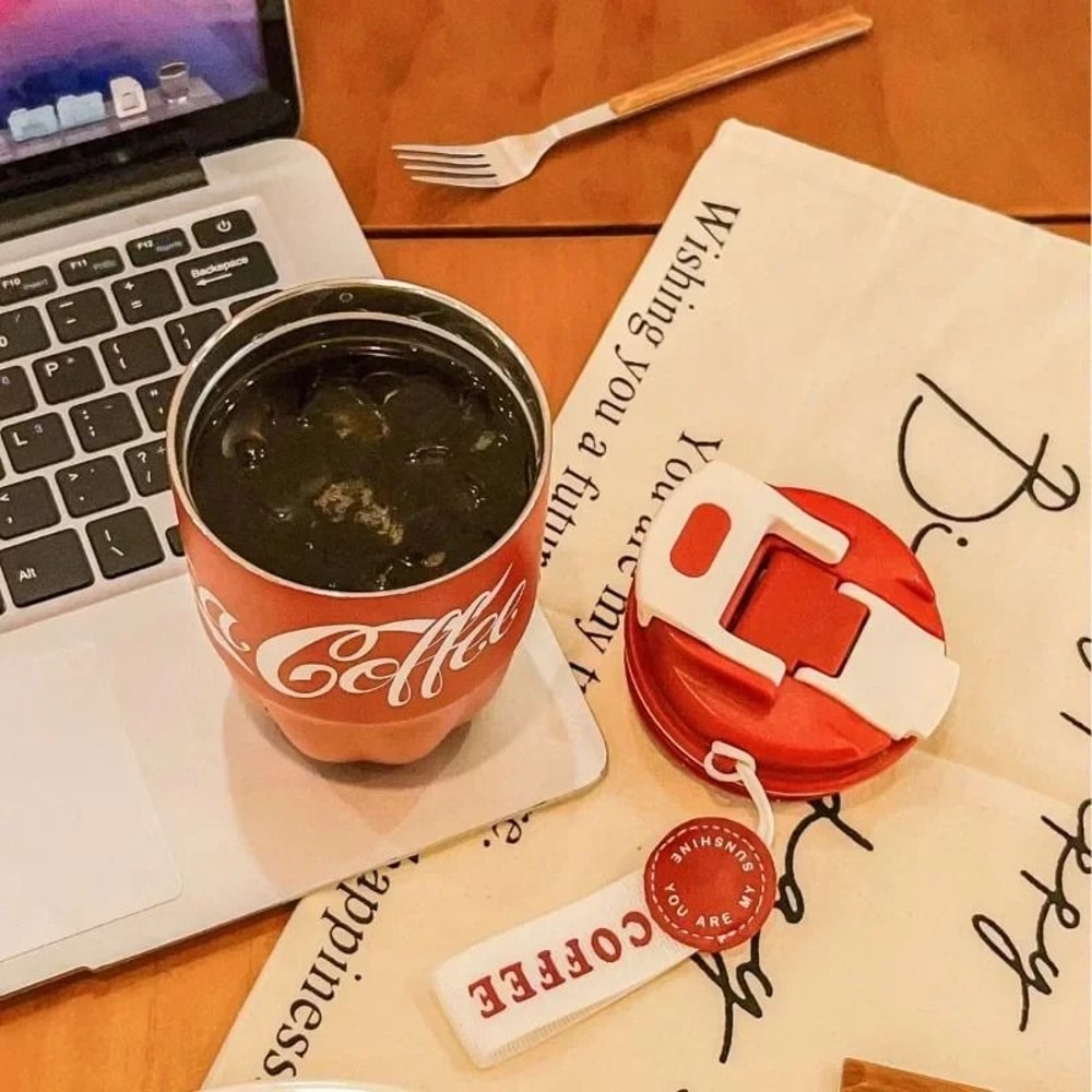Coca Cola Style Stainless Steel Insulated Cup 3