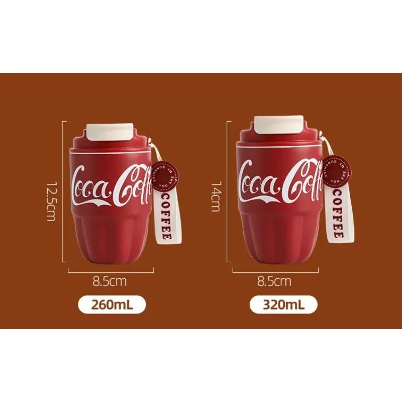 Coca Cola Style Stainless Steel Insulated Cup 5