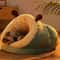 Slipper Shaped Winter Warm Pet Bed 3