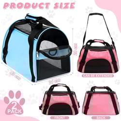 portable mesh pet carrier bag