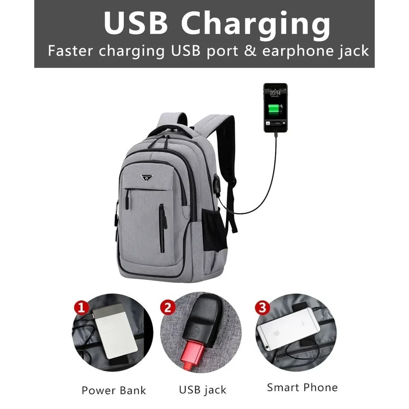 Large Capacity Oxford Laptop Backpack 2