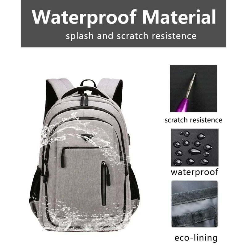 Large Capacity Oxford Laptop Backpack 3