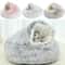 2 In 1 Plush Round Pet Bed And Sleep Bag 0