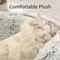 2 In 1 Plush Round Pet Bed And Sleep Bag 1