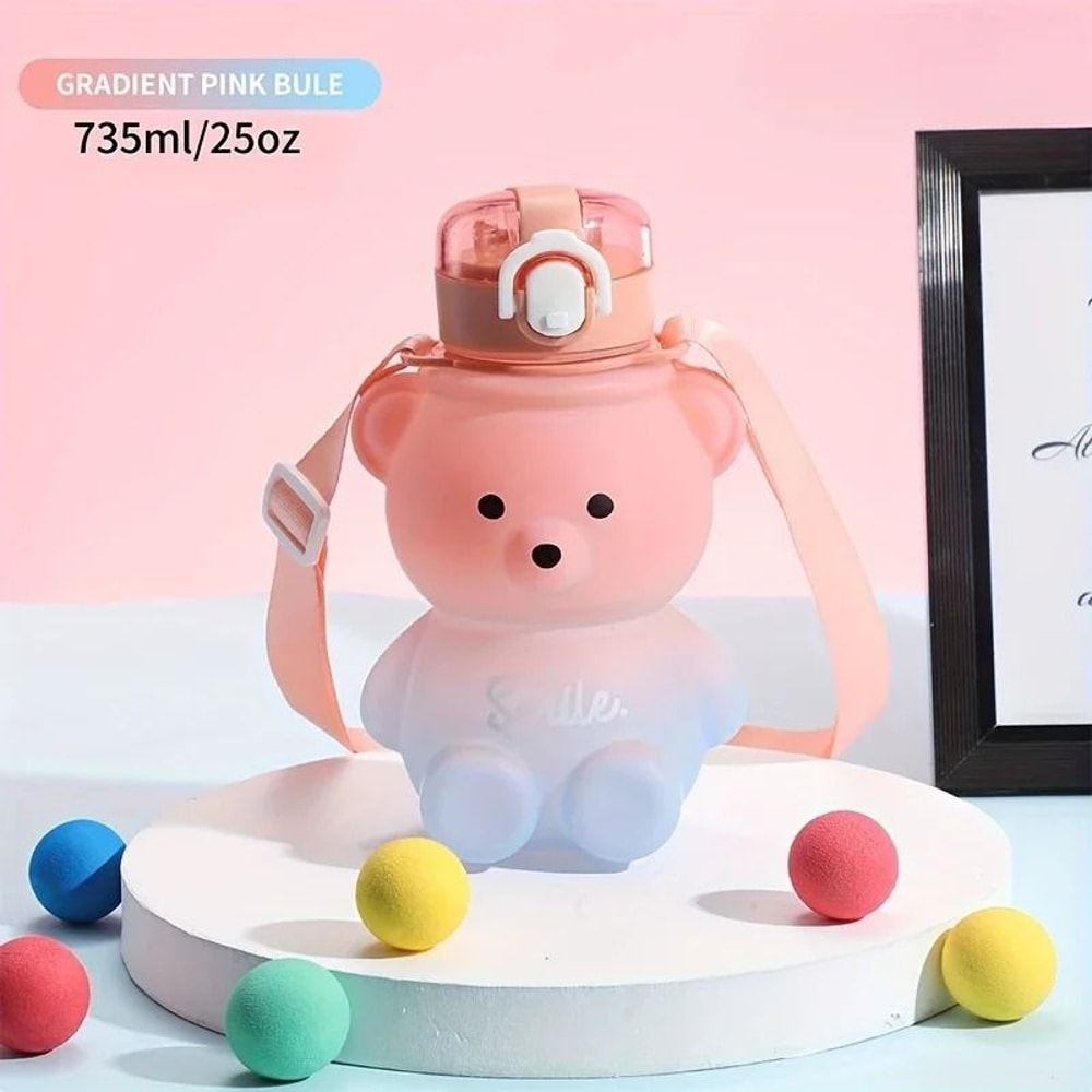 Cute Bear Portable Water Bottle 7