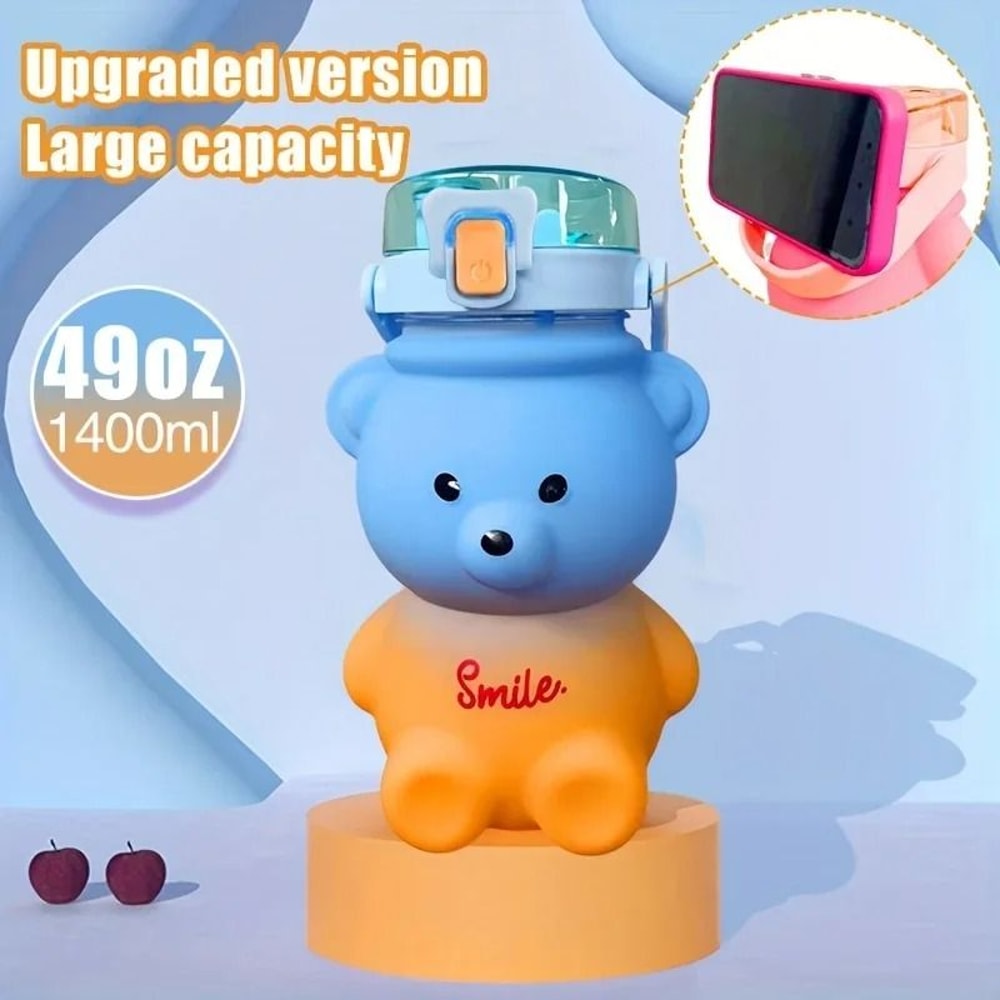 Cute Bear Portable Water Bottle 11