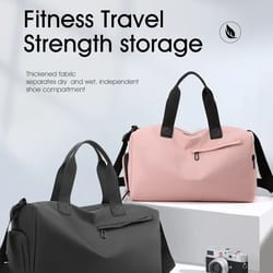 large capacity oxford fitness and travel bag