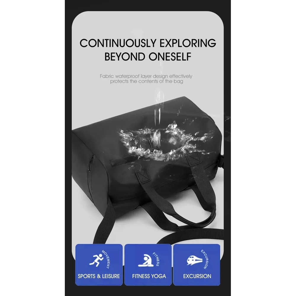 Large Capacity Oxford Fitness And Travel Bag 1