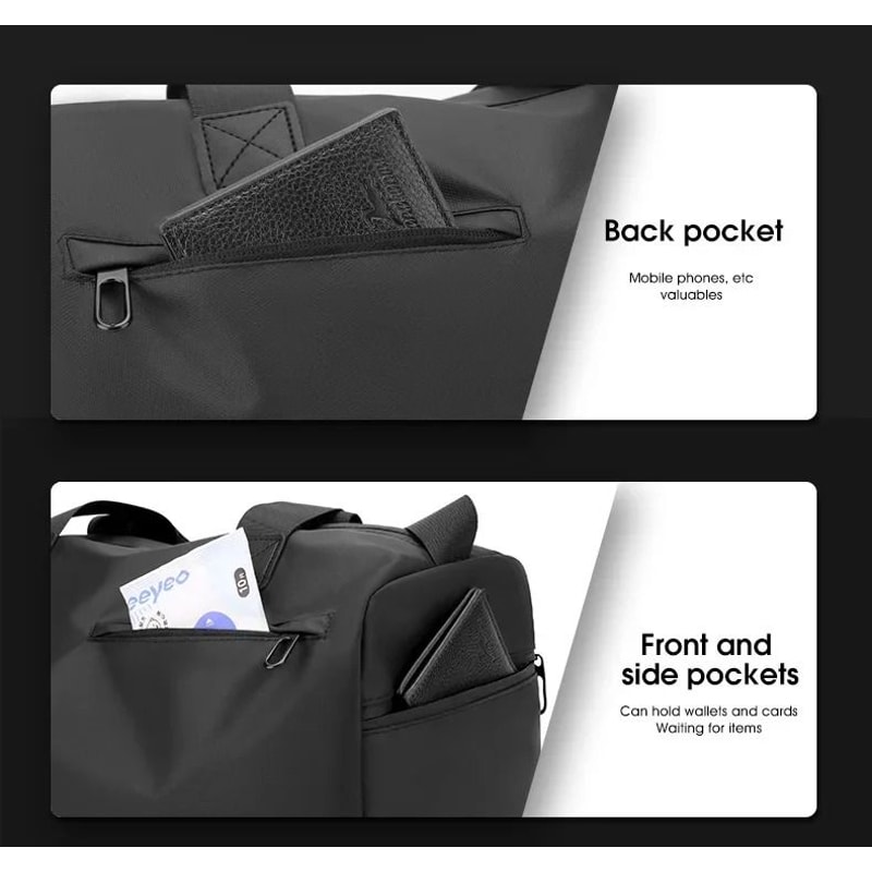 Large Capacity Oxford Fitness And Travel Bag 5