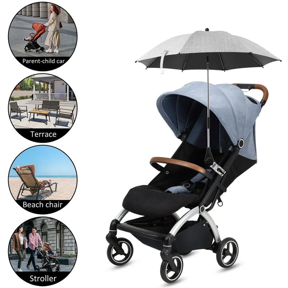 Universal Baby Stroller Sunshade Umbrella 4