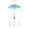 Universal Baby Stroller Sunshade Umbrella 5