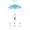 Universal Baby Stroller Sunshade Umbrella 5