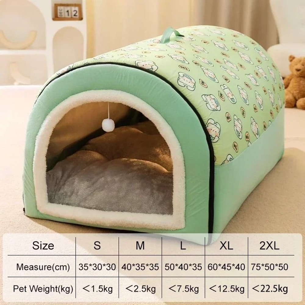 Cozy Removable Winter Pet House 8