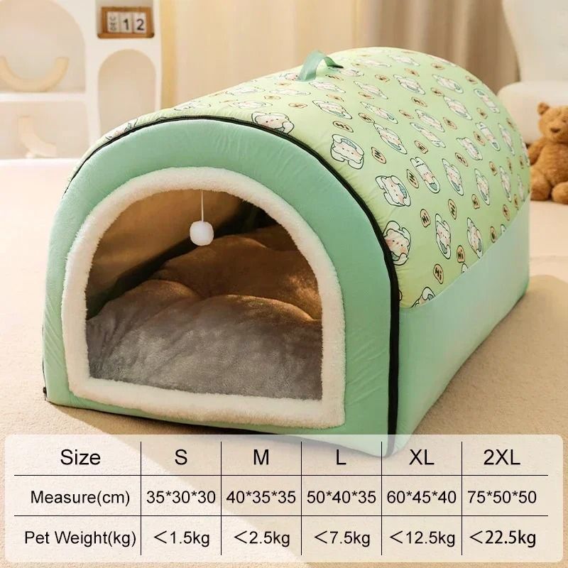Cozy Removable Winter Pet House 8