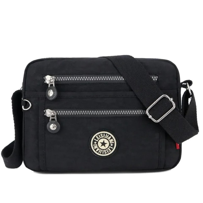 Versatile Waterproof Nylon Messenger Bag 6
