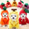 Plush Cartoon Fruit Pet Winter Fleece 0