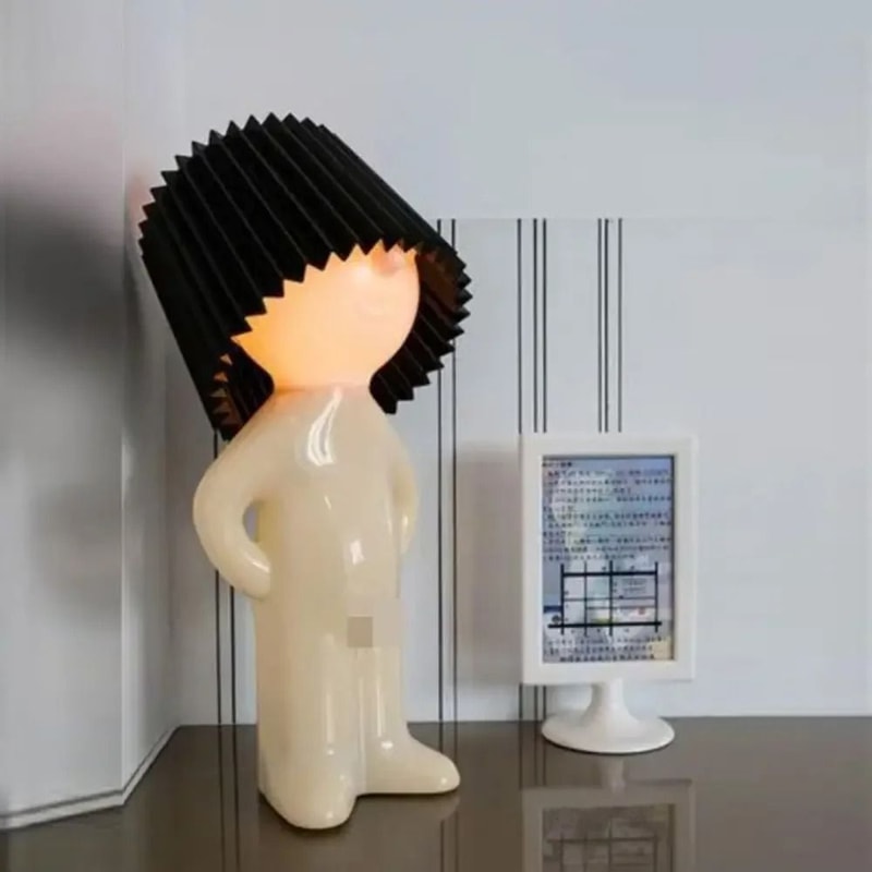 Creative Shy Man Plug In Night Light 3