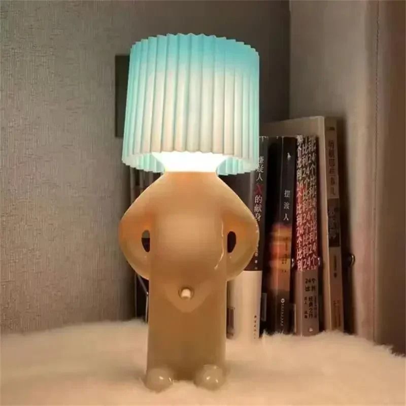 Creative Shy Man Plug In Night Light 6
