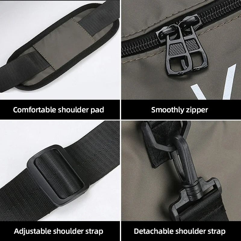 Ultimate Dry Wet Separation Travel Duffel 3